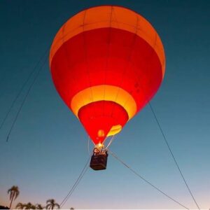 Balonismo Promocional com a Entre Nuvens