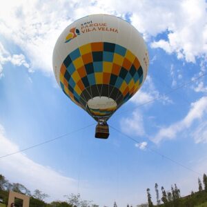 Balonismo Promocional com a Entre Nuvens